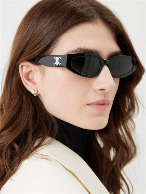 celine classic black sunglasses|authentic celine sunglasses.